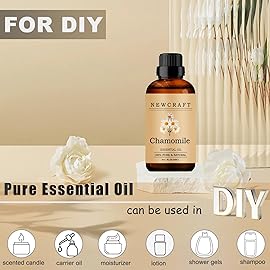 Chamomile Essential Oils, 100% Pure and Natural Essential Oil for Aromatherapy Diffuser - Chamomile/1 Fl Oz