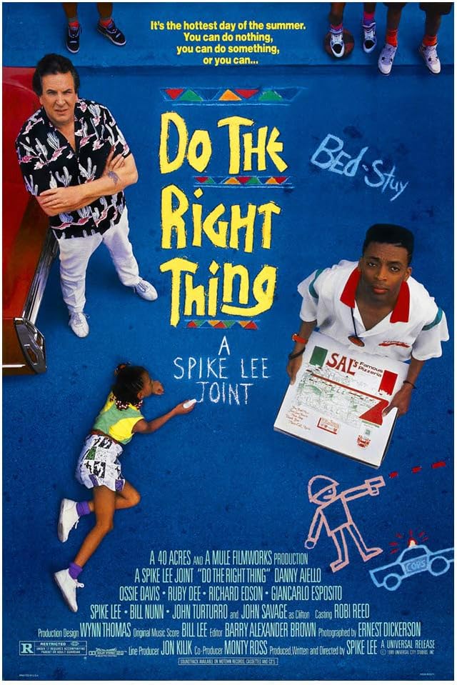 Do The Right Thing (1989, Spike Lee) Movie Poster Size 24 x 36 Inches - An Authentic Poster Office Print with Holographic Sequential Numbering