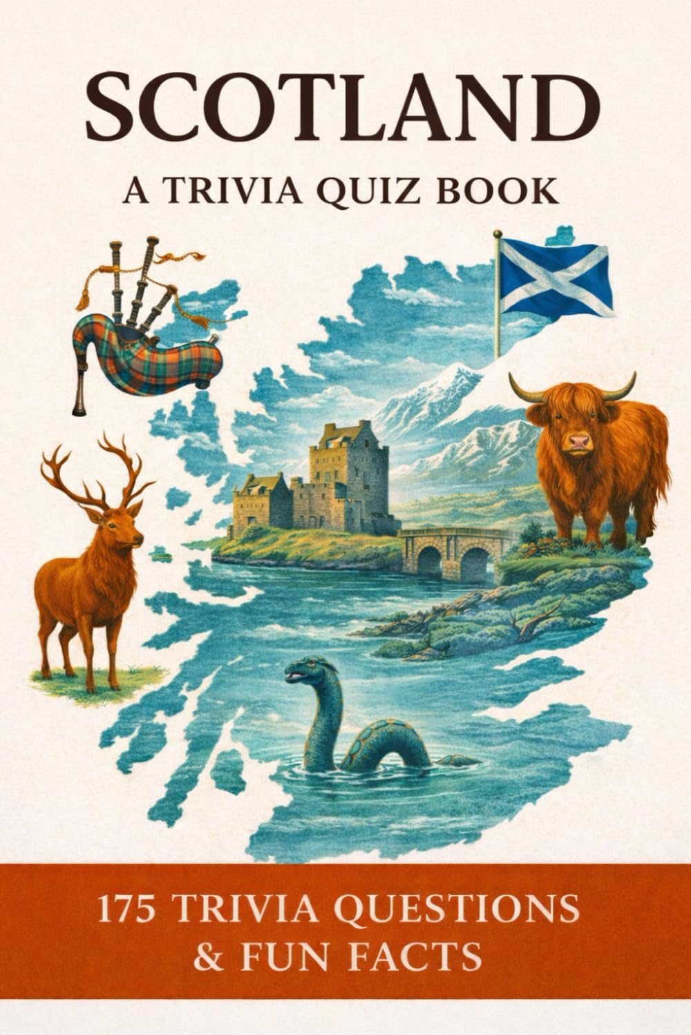 SCOTLAND - A Trivia Quiz Book: 175 Trivia Questions & Fun Facts About Scottish History, Culture, Landmarks, and More!