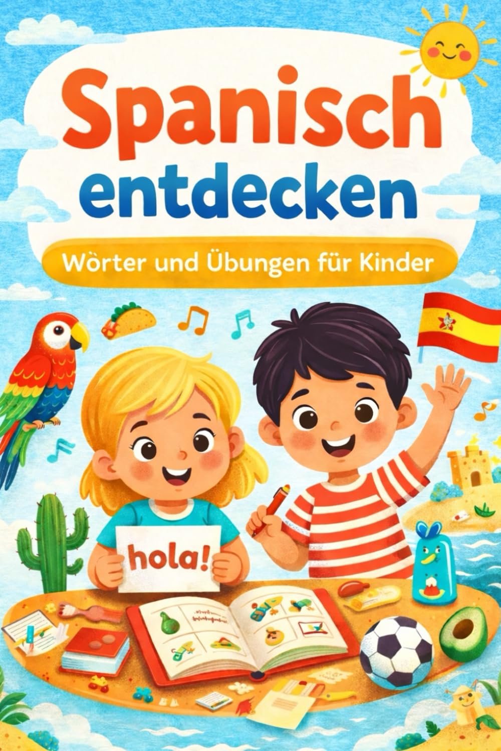 Spanisch entdecken Wörter und Übungen für Kinder: Mit einfachen Übungen, kindgerechtem Wortschatz und viel Lernspaß