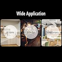 Vista 7 de Cuchara extensible de acero inoxidable, cucharada de cocina de 24.4 pulgadas de largo para revolver, recoger y servir, cuchara agitadora plateada