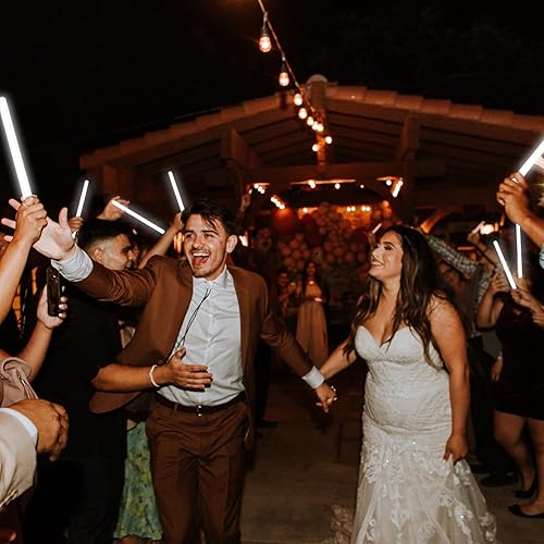 Miniatura 4 de 12 barras de luz de 14 pulgadas de grado industrial a granel de emergencia jumbo que brillan en la oscuridad, palillos brillantes grandes para