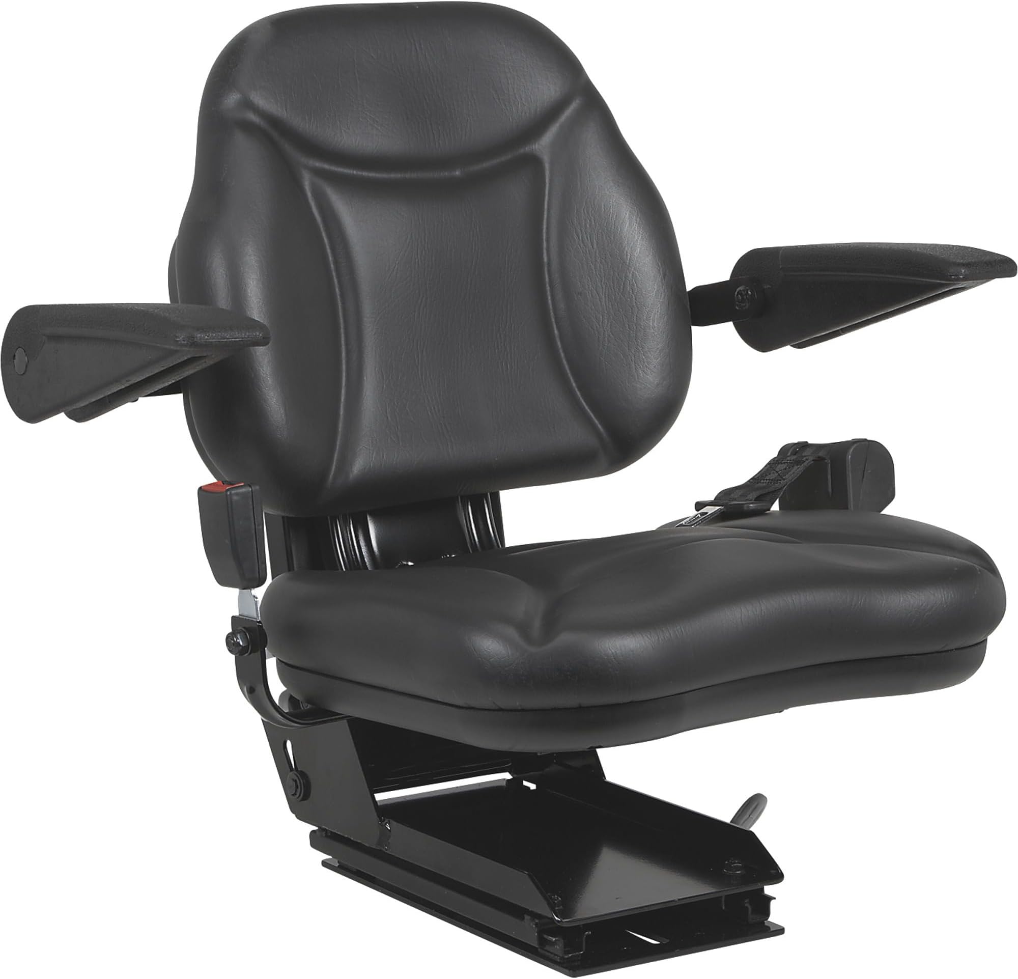 A & I Products Big Boy Suspension Tractor Seat - Black, Model Number BBS108BL