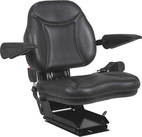 A & I Products Big Boy - Asiento de tractor de suspensión para niños, color negro, número de modelo BBS108BL