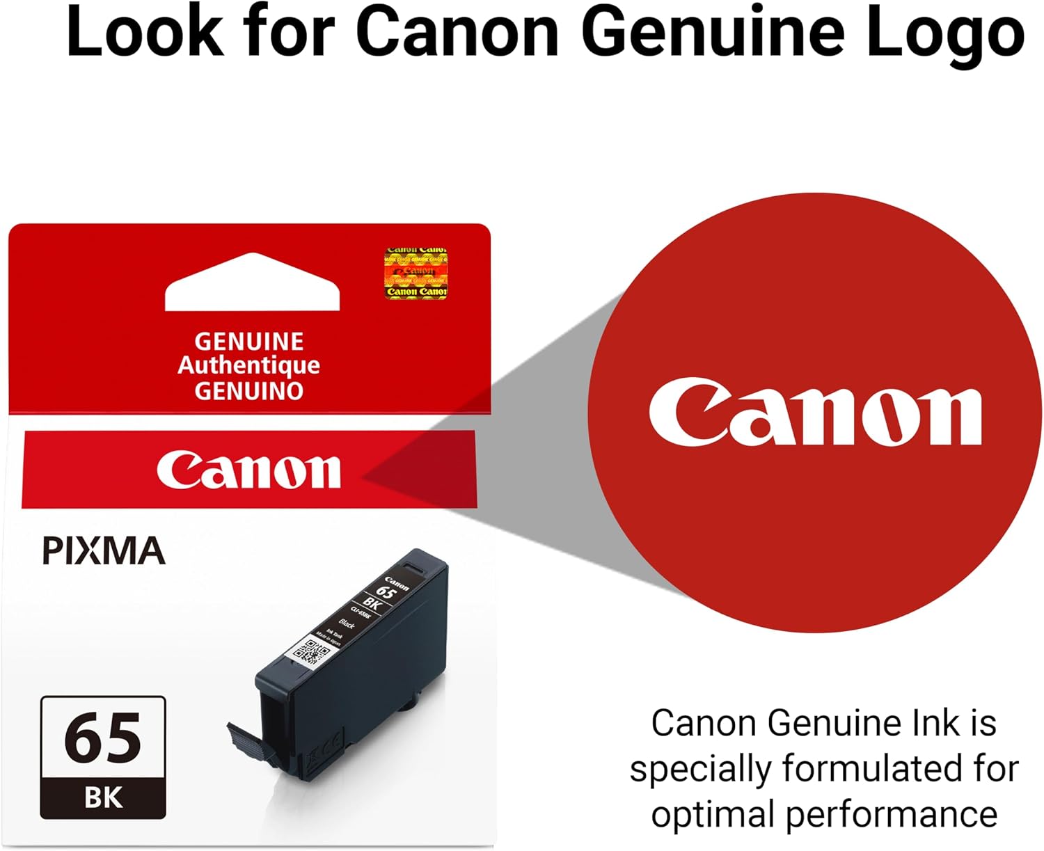 Canon CLI-65 Genuine Black Ink Tanks, Compatible with PIXMA PRO-200, and PIXMA PRO-200S Printers image 5