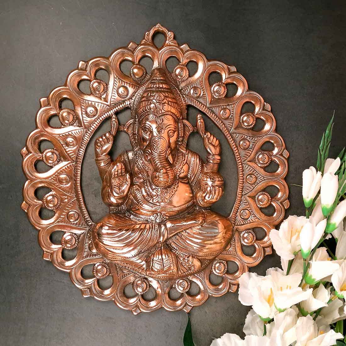Ganesh Wall Hanging - Lord Ganesha Decor -2 Ganesh Wall Hanging - Lord Ganesha Decor -2