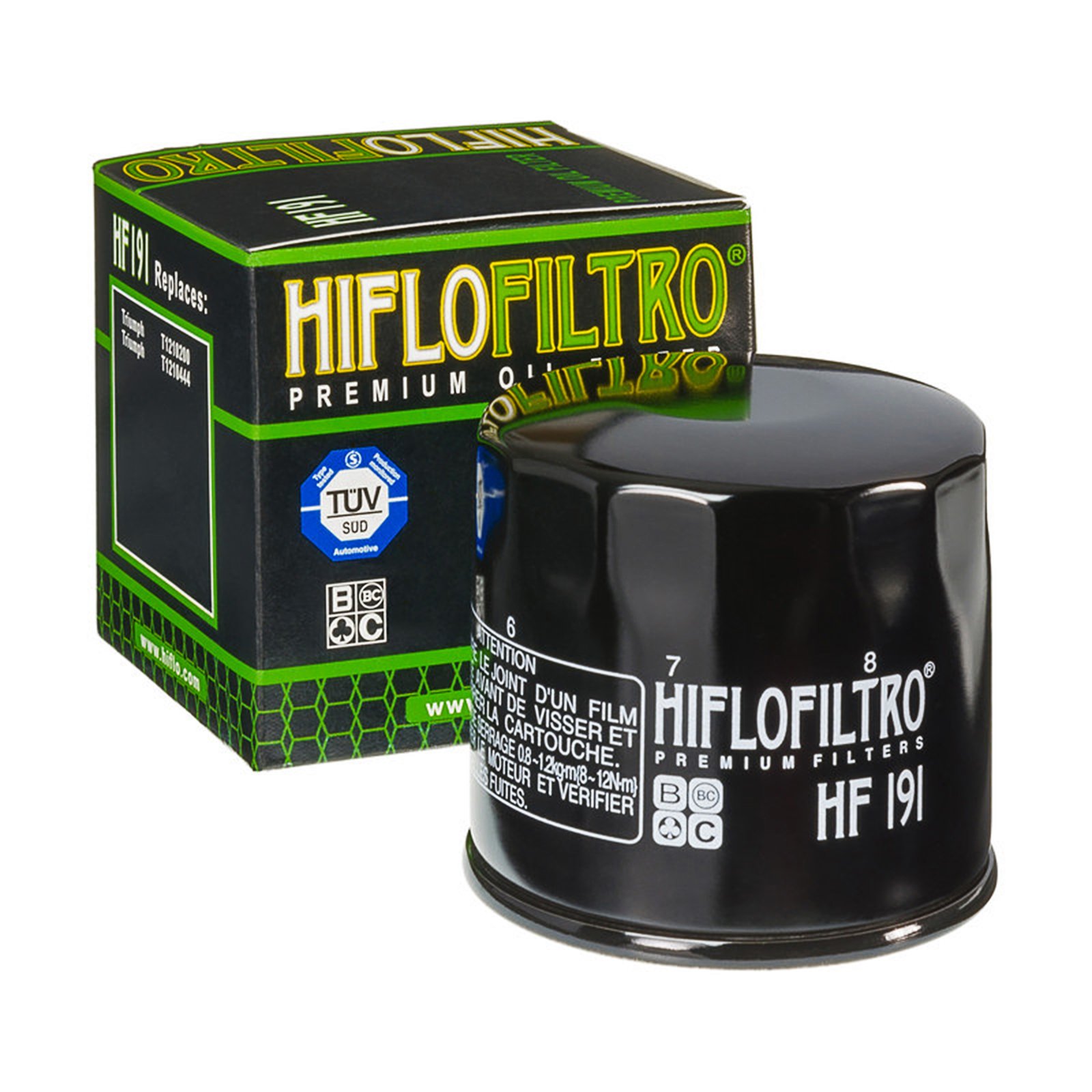 Motul 10W-40 Öl + HiFlo Ölfilter für Triumph TT 600, 00-03, 806AD - Ölwechselset inkl. Motoröl, Filter, Dichtring