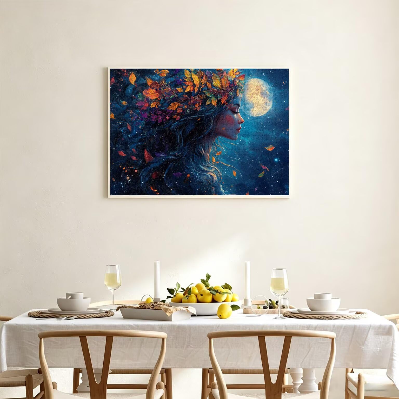 Puzzle 2000 Pezzi 99x70cm, Puzzle Adulti astratto Luna, n-44