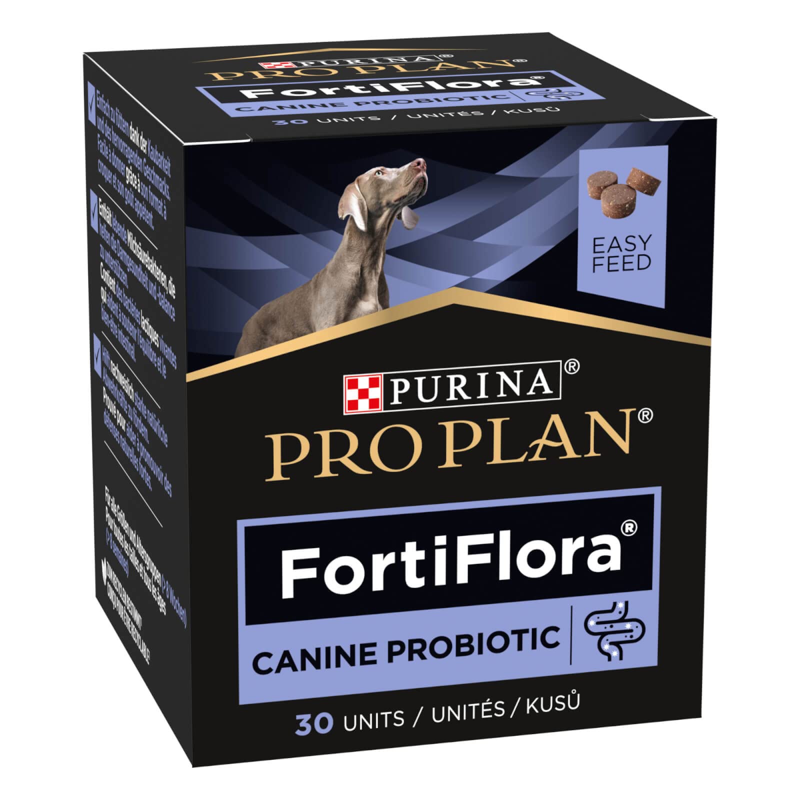 Purina Pro Plan FortiFlora Chews | 30 comprimés à mâcher | Complément Alimentaire pour Chiens | avec Enterococcus lactis