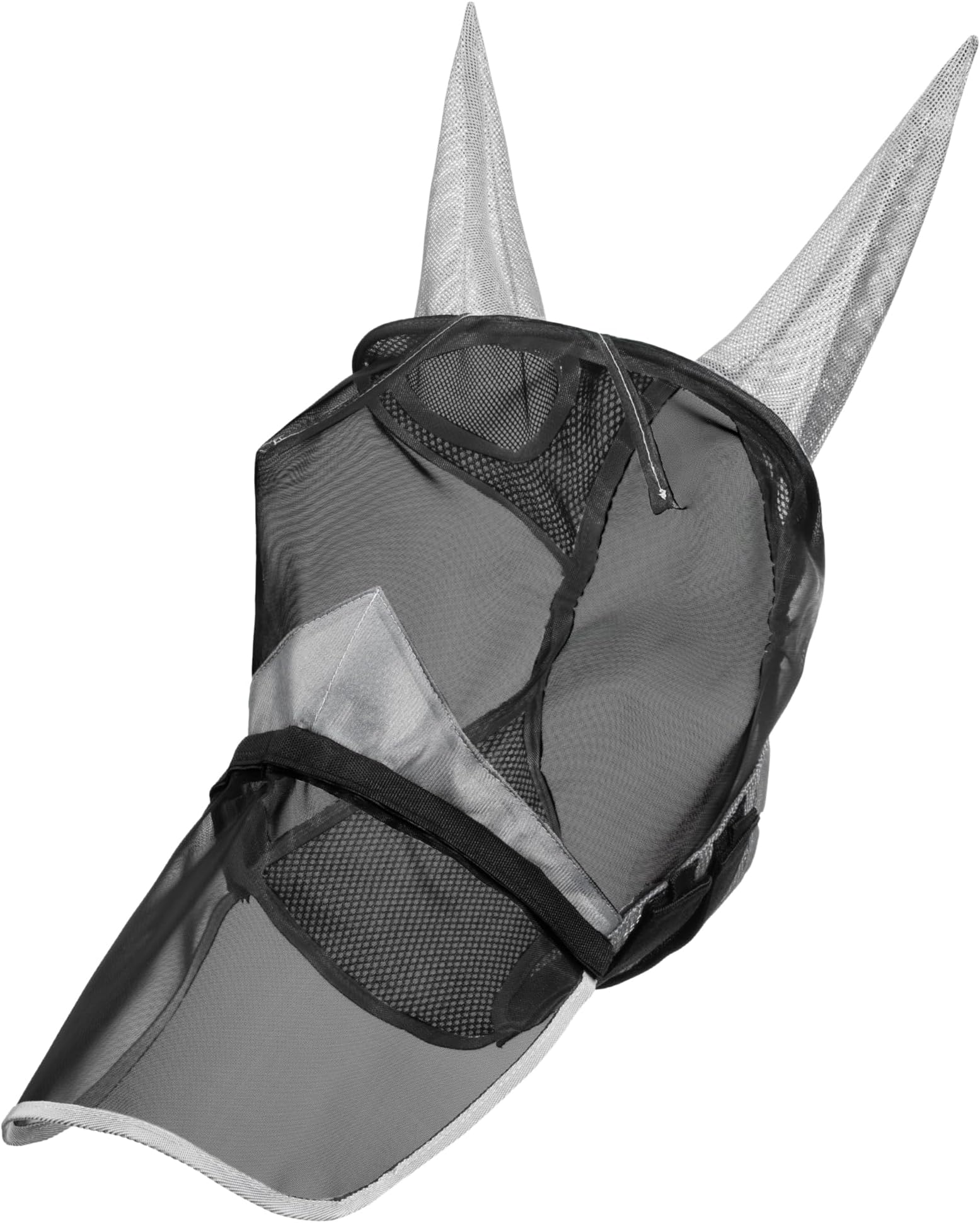 Navaris Medium Horse Mask Comfortable Polyester Fly Guard