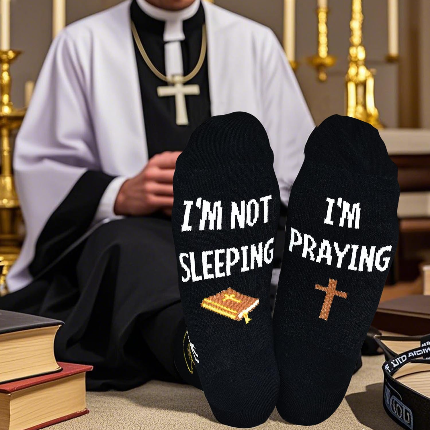 GOLIN Funny Job& Occupation Dress Socks Gifts Idea for Men Women, Novelty Birthday Present for Coworkers Boss - Image 6