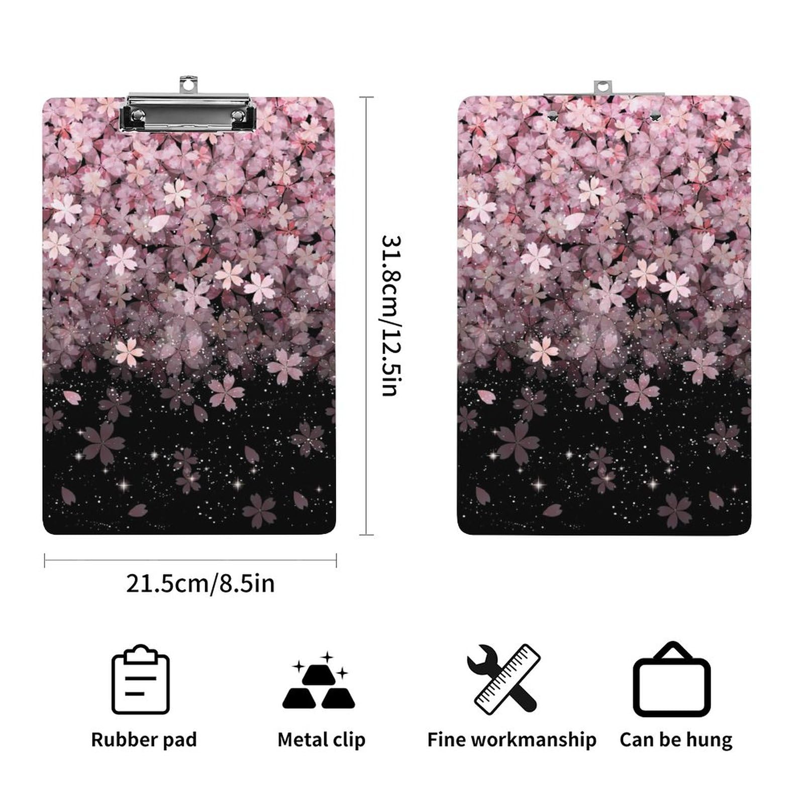 Amazon.co.jp: ファイルボード アクリル板 さくら 桜柄 ペーパー