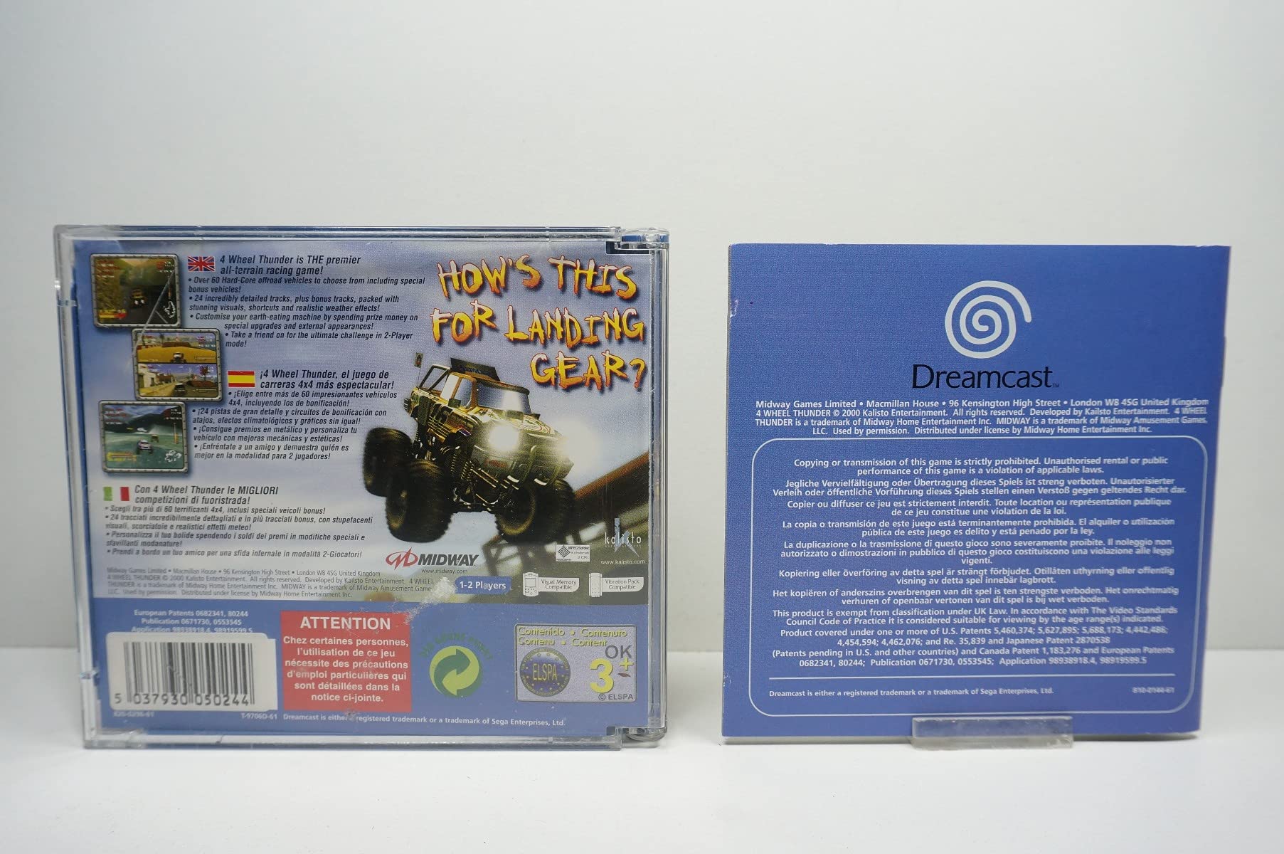 Dreamcast - 4-Wheel Thunder