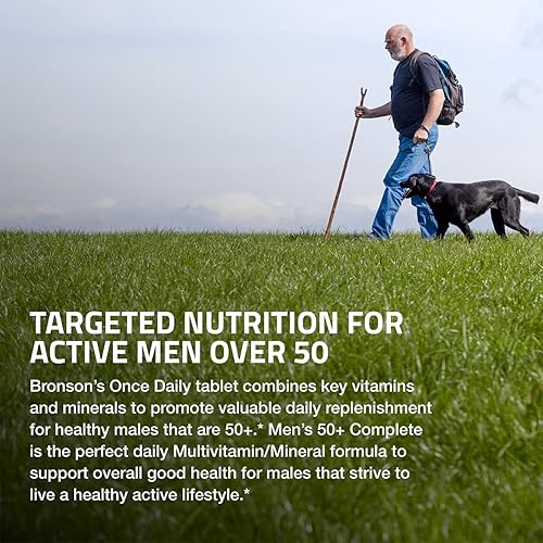 Miniatura 4 de Bronson ONE Daily - Multimineral multivitamínico completo para hombre 180 tabletas