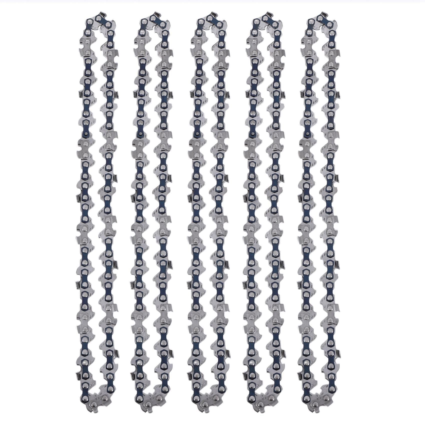 25 Pezzi Mini Motosega Catena per 6 Pollici Motosega Guida Catena Catena di Ricambio per Portatile Catena