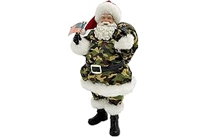 Camouflage Santa: A Unique Christmas Decor