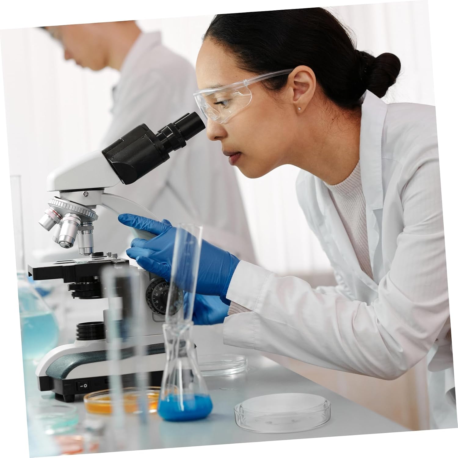 5pcs Culture Dishes Lid Laboratory Cell Culture Plates for Tissue and Experimental Use Easy to Clean
