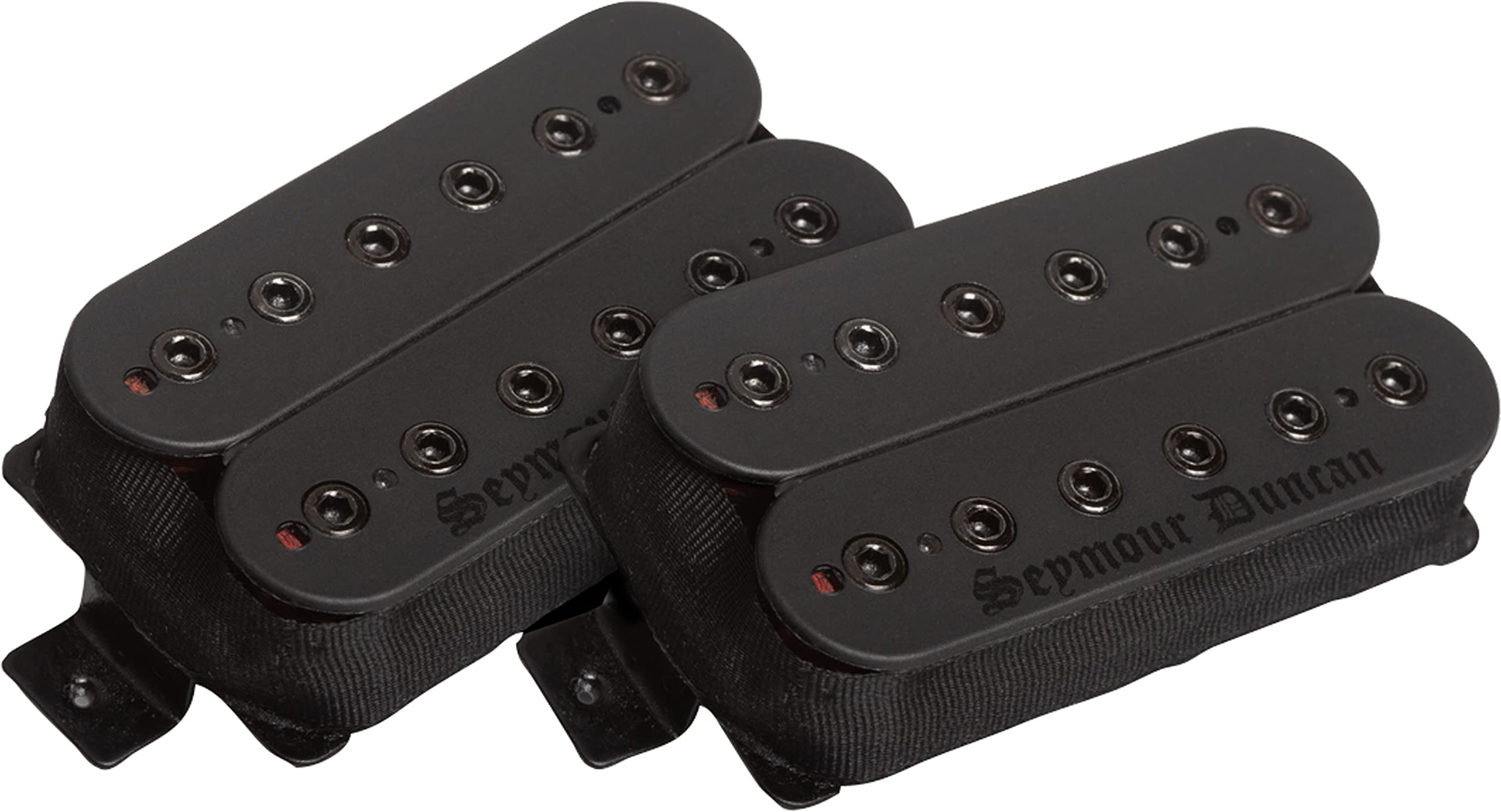 Blackened Black Winter Humbucker Set - Electric Guitar Pickups, Perfect for Hard Rock and Heavy Metal
