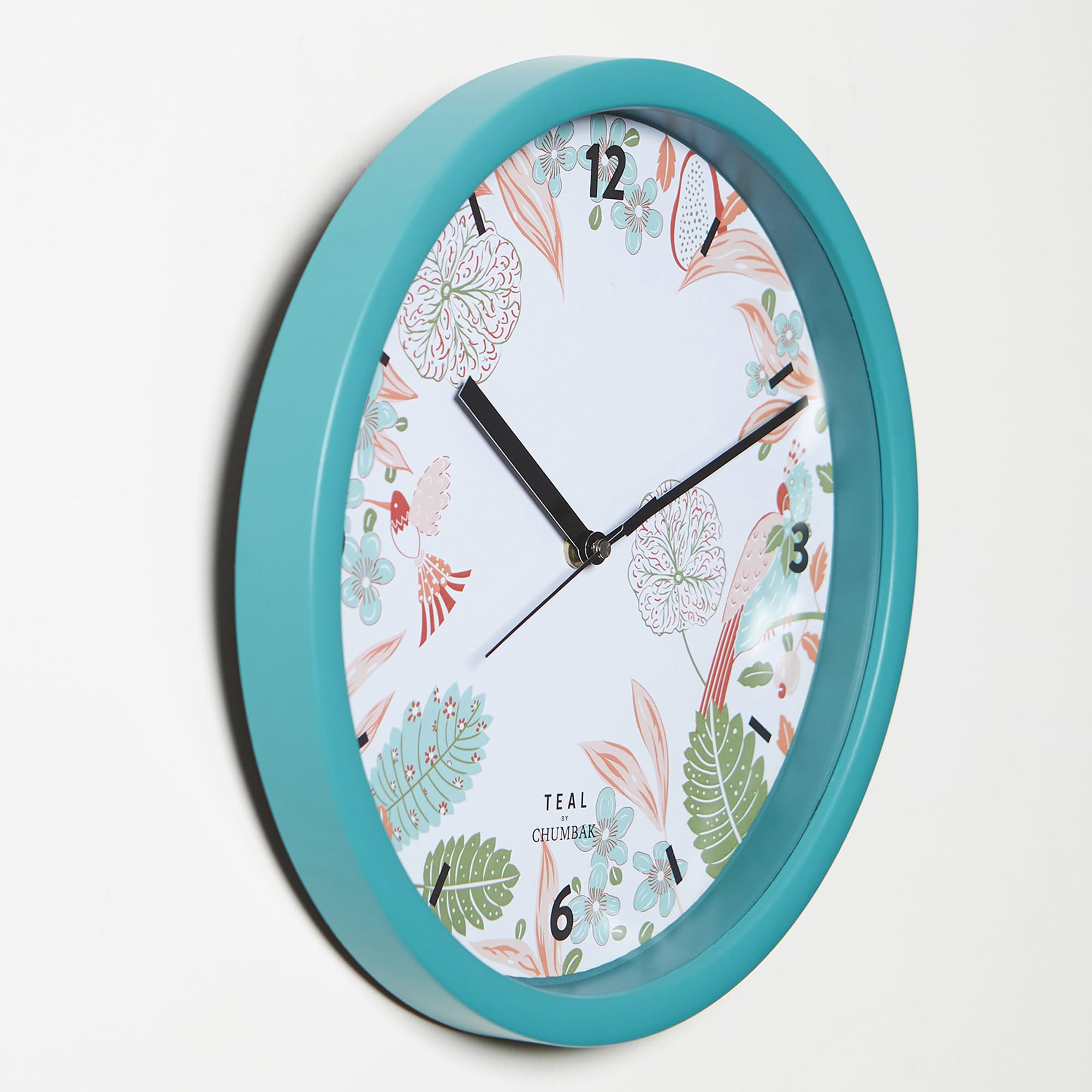 Teal Chumbak Wall Clock - Stylish Home Decor -5