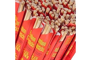 ROYALNA Disposable Bamboo Chopsticks