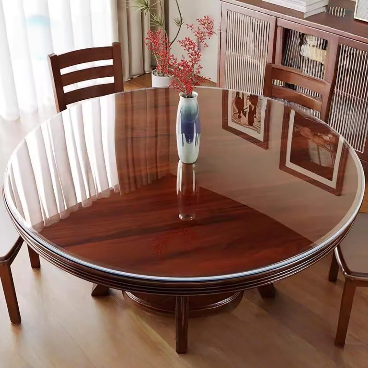 Amazon.com: APSEQR Clear Table Mat Protector, Transparent Waterproof ...