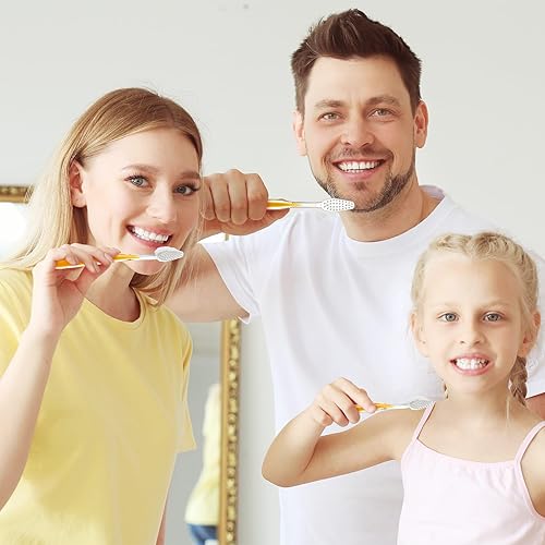 Miniatura 3 de Juego de 400 cepillos de dientes desechables y peine para cuidado de personas sin hogar, suministros de paquete de suministros a granel envueltos