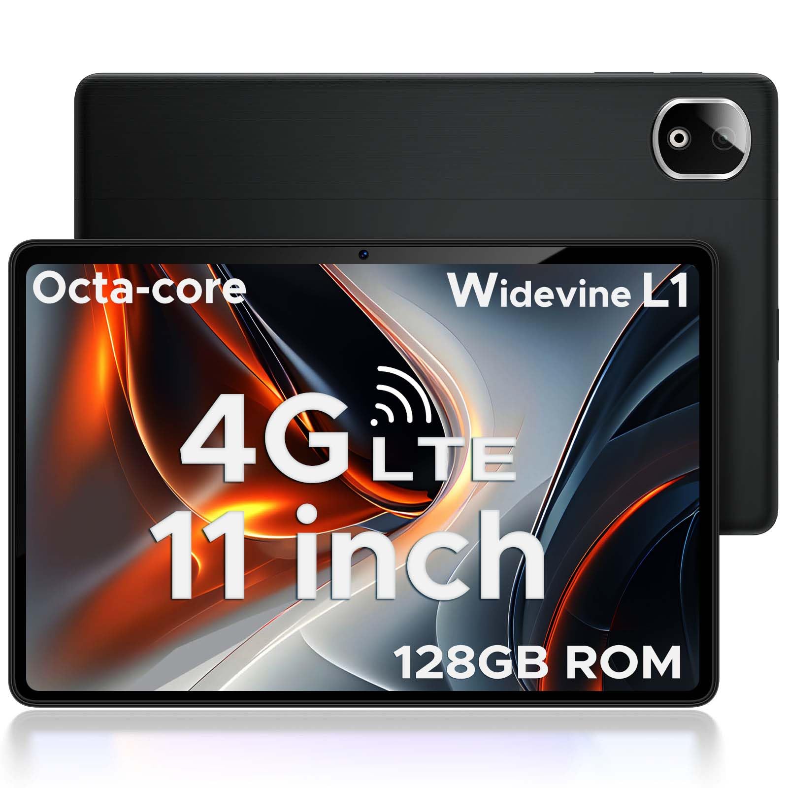 DOOGEE T30E Tablet 11 Inch, Android 14 Tablets, 128GB ROM/1TB TF