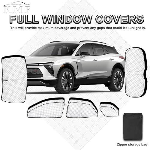 Miniatura 82 de KMF - Parasol de repuesto para parabrisas, cubierta para ventana lateral y trasera, cubierta protectora para visor, para campamento, bebé, bloqueo