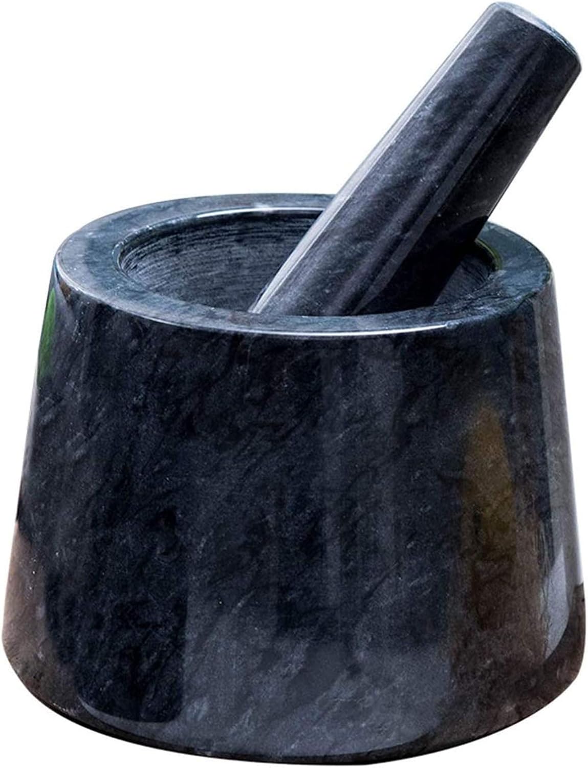 Set Heavy Duty Granite Grinder Large Mortar Bowl Guacamole Kitchen Pesto Grinder