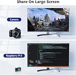 4K Micro HDMI à HDMI câble 3.3FT, HDMI à Micro HDMI Adaptateur de câble 4K@60Hz, 18Gbps, HDR, ARC, 3D, Compatible avec GoPro Hero Raspberry Pi 5/4 Yoga caméra vidéo carte de capture HDTV portable PC moniteur