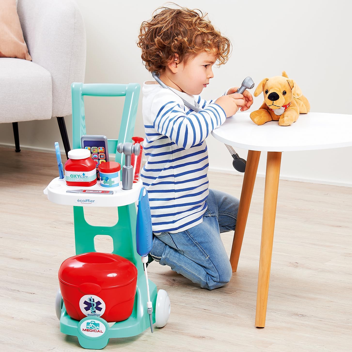 Medical Trolley - ECOIFFIER - 1902 - Treating The Sick