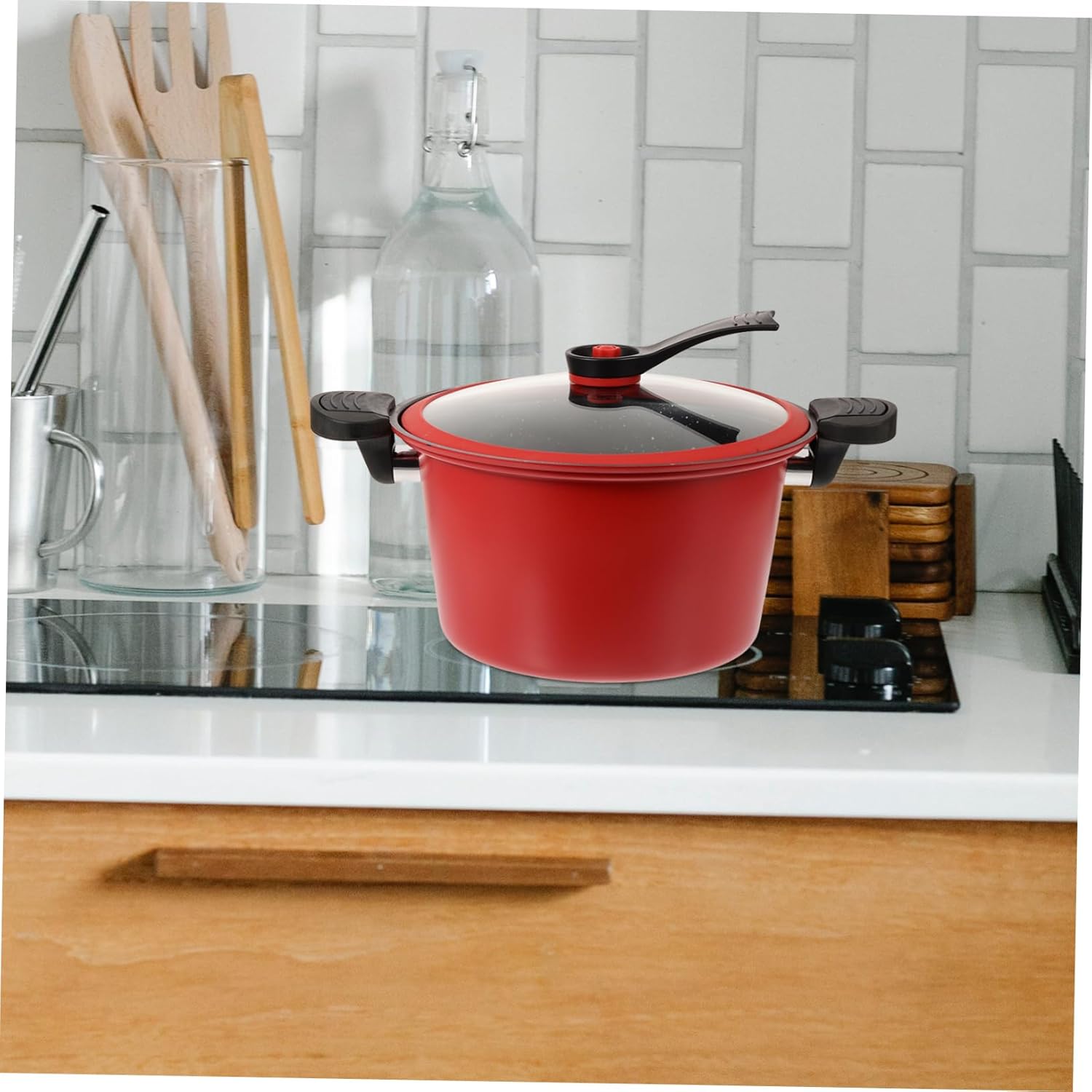 Capacity Gas Cooker Pressure Cooker Prestige Canning Kitchen Gadget Efficient Cooking