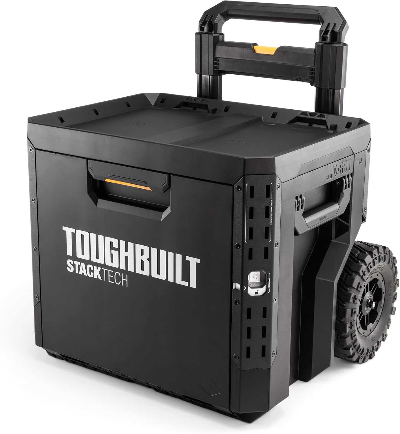 ToughBuilt StackTech 1 Drawer Rolling Locking Tool Box, 240 lb Capacity