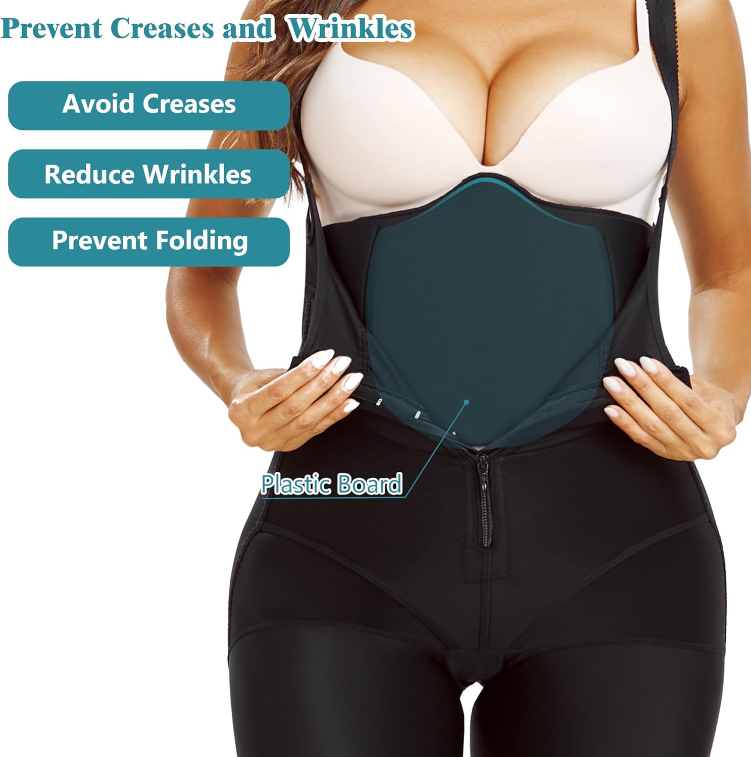 2 Pieces Set Post Op Lipo Tummy tuck Ab Back Abdominal Compression Faja Boards - Image 4