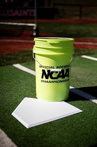 Miniatura 4 de Rawlings  Cubo de 18 pelotas de softball de práctica  Edades 12U  12 pulgadas  Cubierta sintética