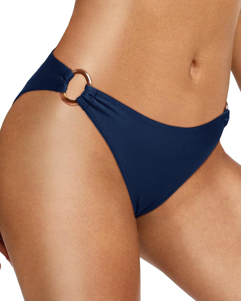Amazon.com: Zmart Women O Ring Bikini Bottoms Full Coverage
