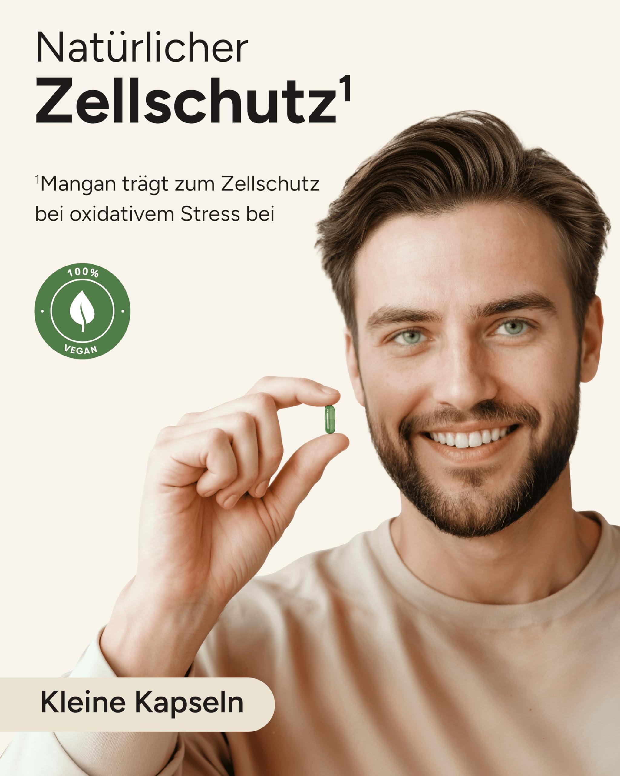 Spermidin Kapseln hochdosiert - 4,5mg Spermidine pro Kapsel - Gehalt durch externes Labor bestätigt - 4 Monatsvorrat - 120 Spermidin PLUS Kapseln