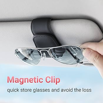 Amazon.co.jp: KanSmart 車用サンバイザー用サングラスホルダー