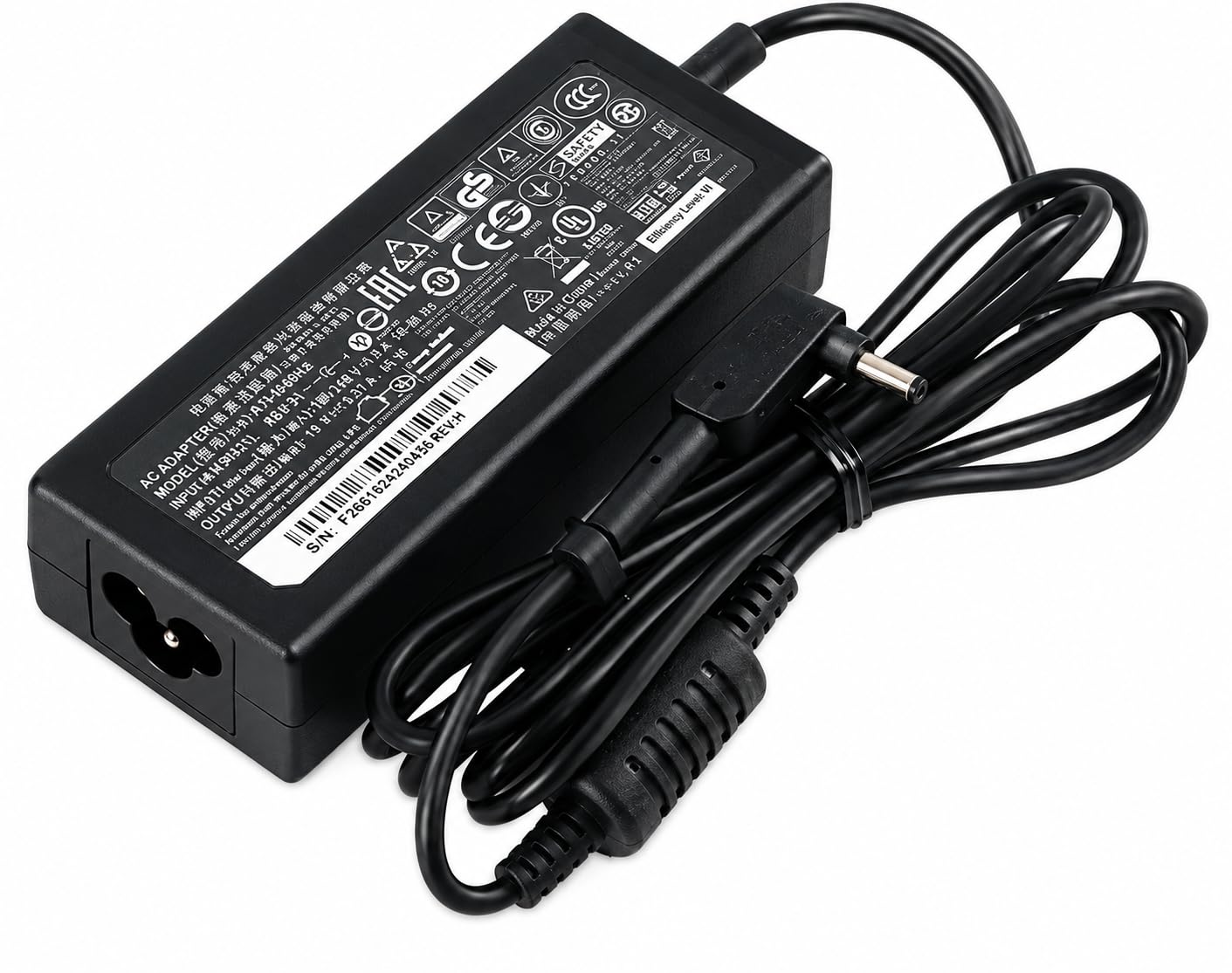 Laplife 19V 2.37A 45 Watt Replacement Laptop Adapter/Charger Pin Size 3.0 x 1.1 mm for Acer Swift 3, Aspire v13 P3 Chromebook 11 13 14 15 N7 R11 c720 CB3 CB5 Black-picture-24