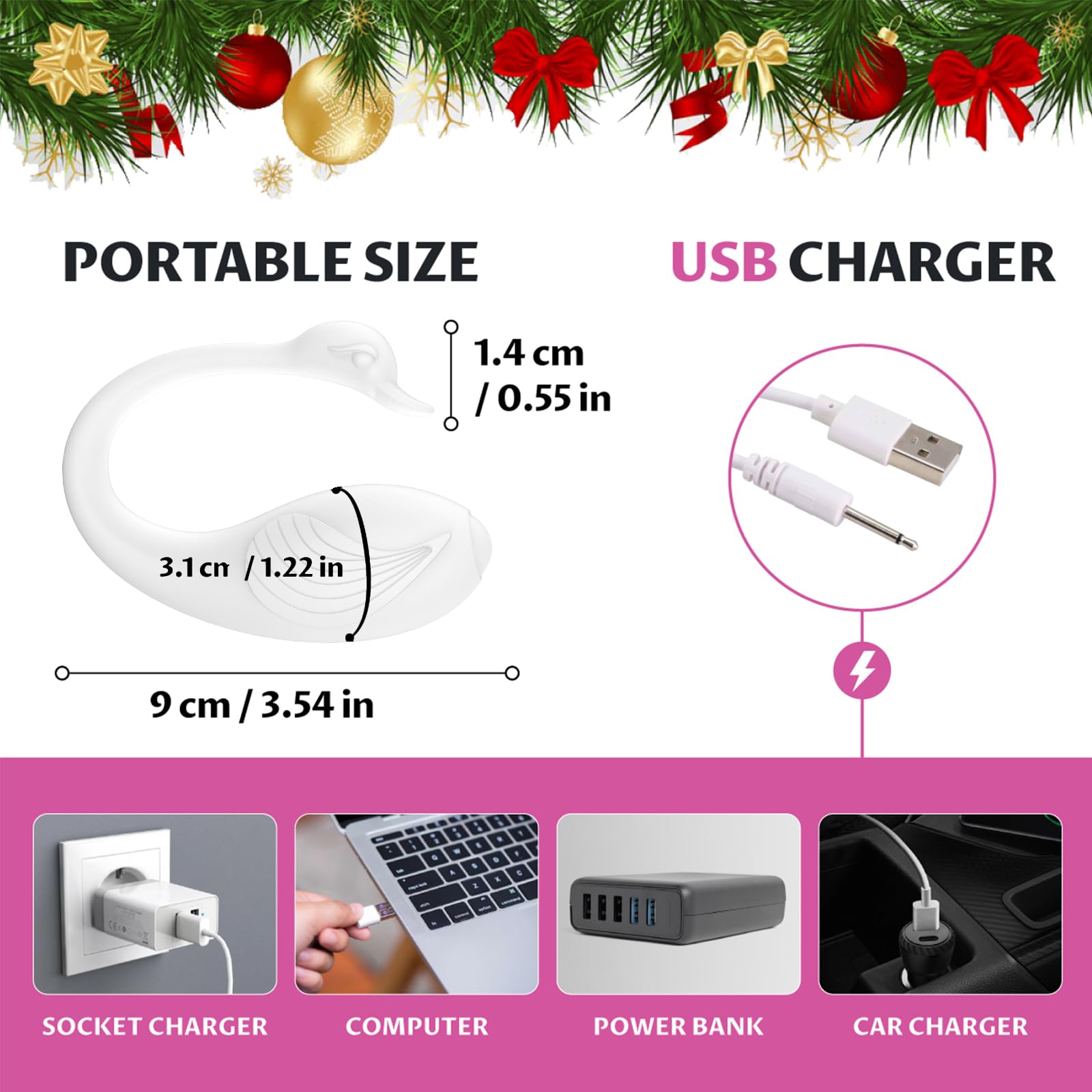 APP Control Wearable Vibrator for Women, Long Distance G spot Vibrator Bluetooth Couples Sex Toys, Clitoral Anal Stimulation Mini Vibrators with 9 Powerful Vibration Modes Female Sex Toy ()