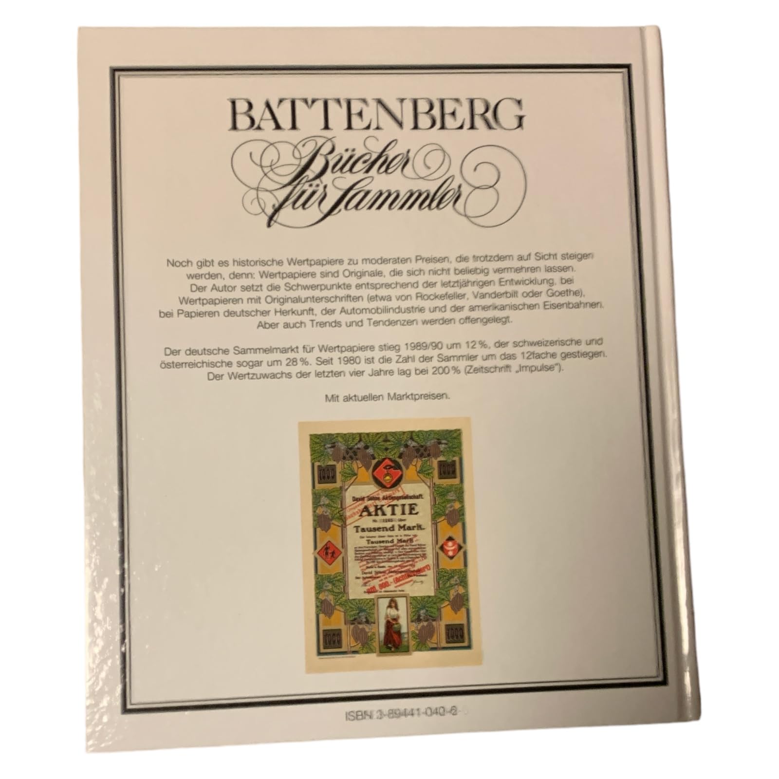 Historische Wertpapiere. Sinnvoll sammeln, garantiert gewinnen