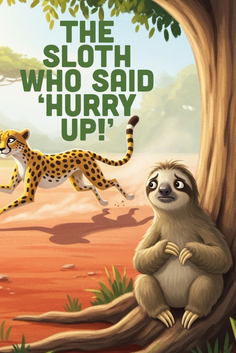 The Sloth Who Said 'Hurry Up!': A Funny and Tender Story About Slowing Down, Embracing Your Pace, and Finding the Joy in Being You (Ages 3-7)
