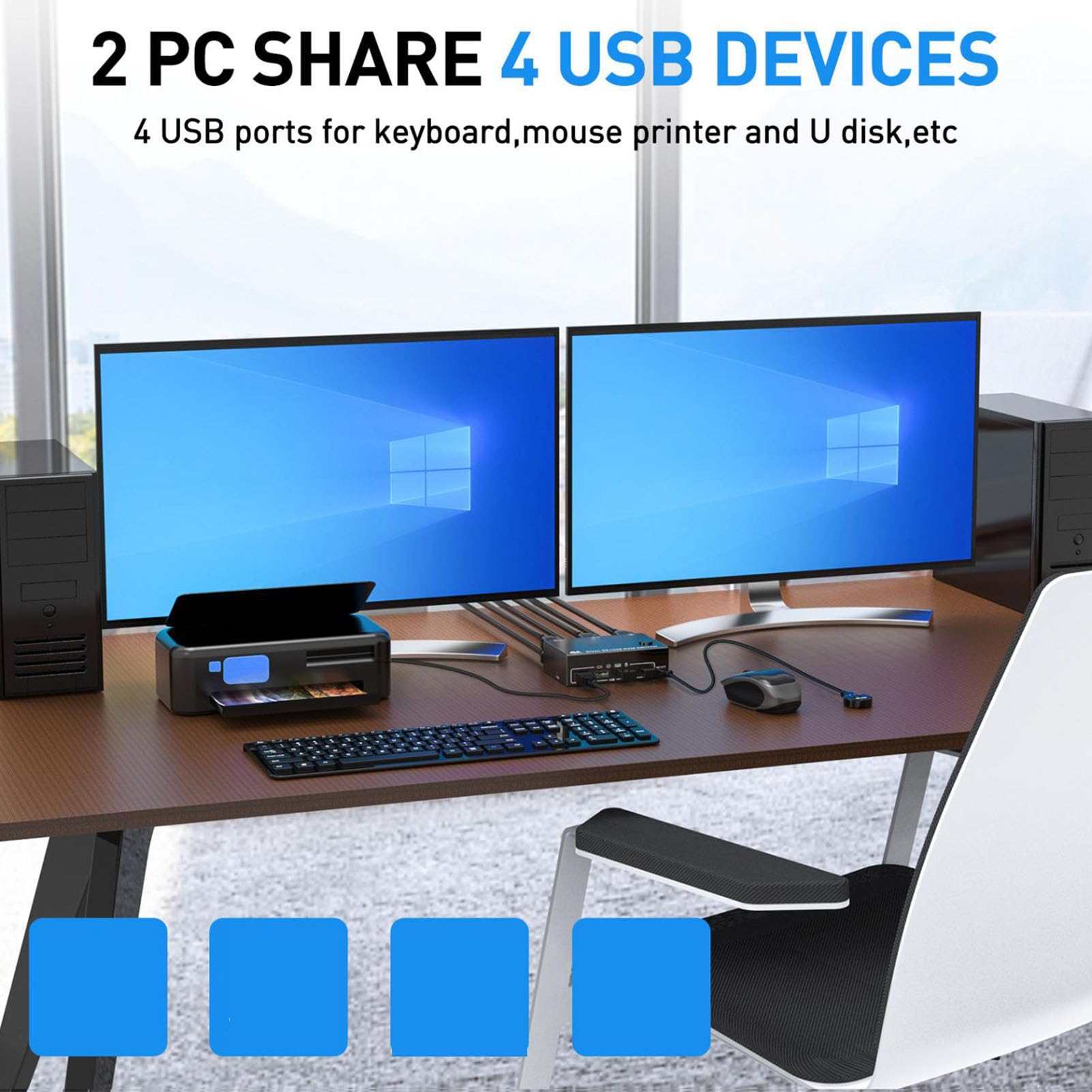 KVMスイッチデュアルモニター2ポート8K Amazon.co.jp: Zunate DisplayPort KVMスイッチ デュアルモニター、8K
