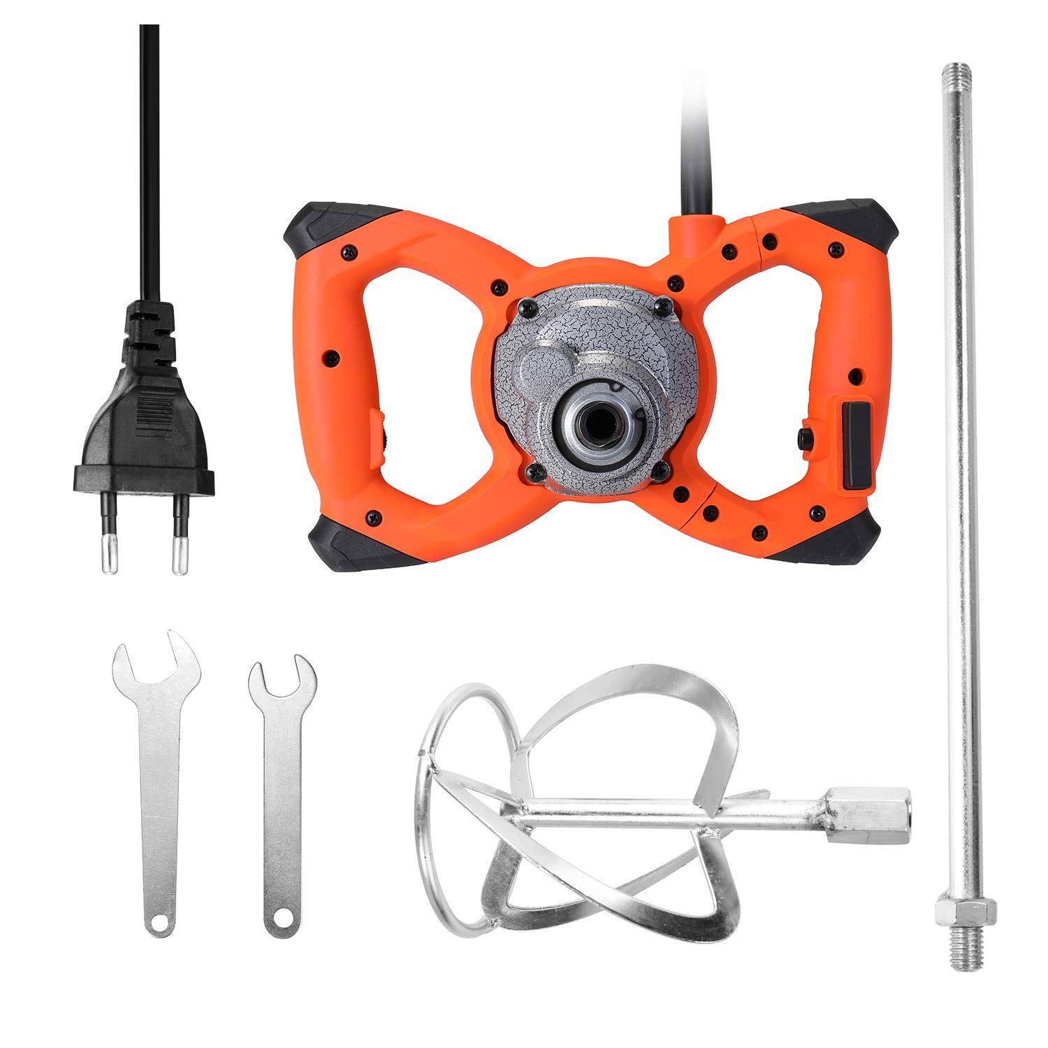 Buy Hand Mixer, KKmoon 2300W Industrial Grade Mixer 6 Gear Adjustable Speed Handheld Paint