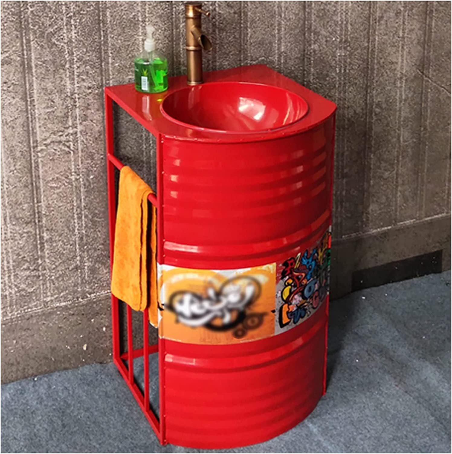 Freestanding Art Pedestal Sinks Bathrooms Sink, Free Standing Vanity