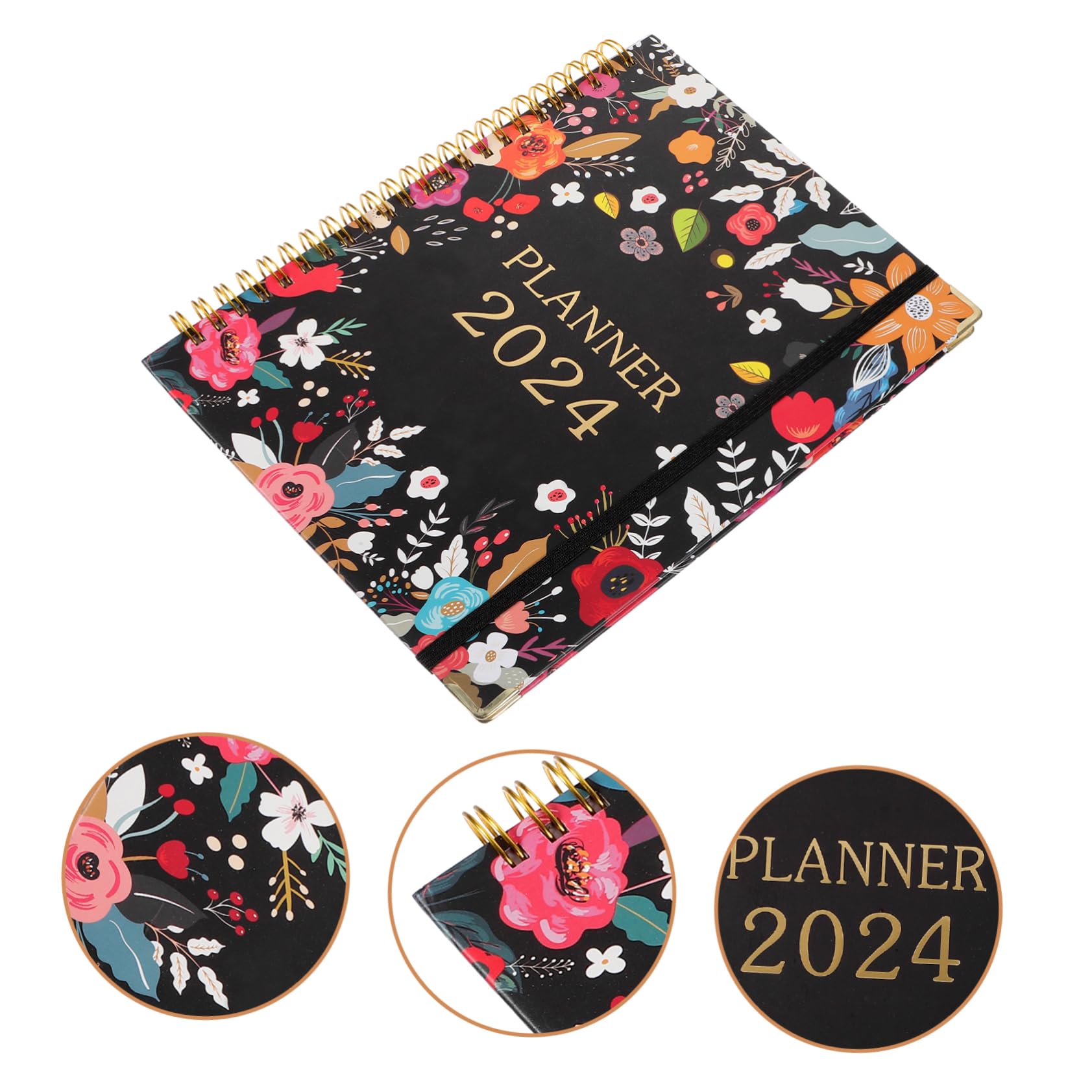 Lurrose 5stücke Jahr Planner Notizbuch Für Büro Und Schule Tragbarer Organizer Für Akademische Planung Für Lehrer Und Studenten Vielseitig Einsetzbar Stilvolles Design