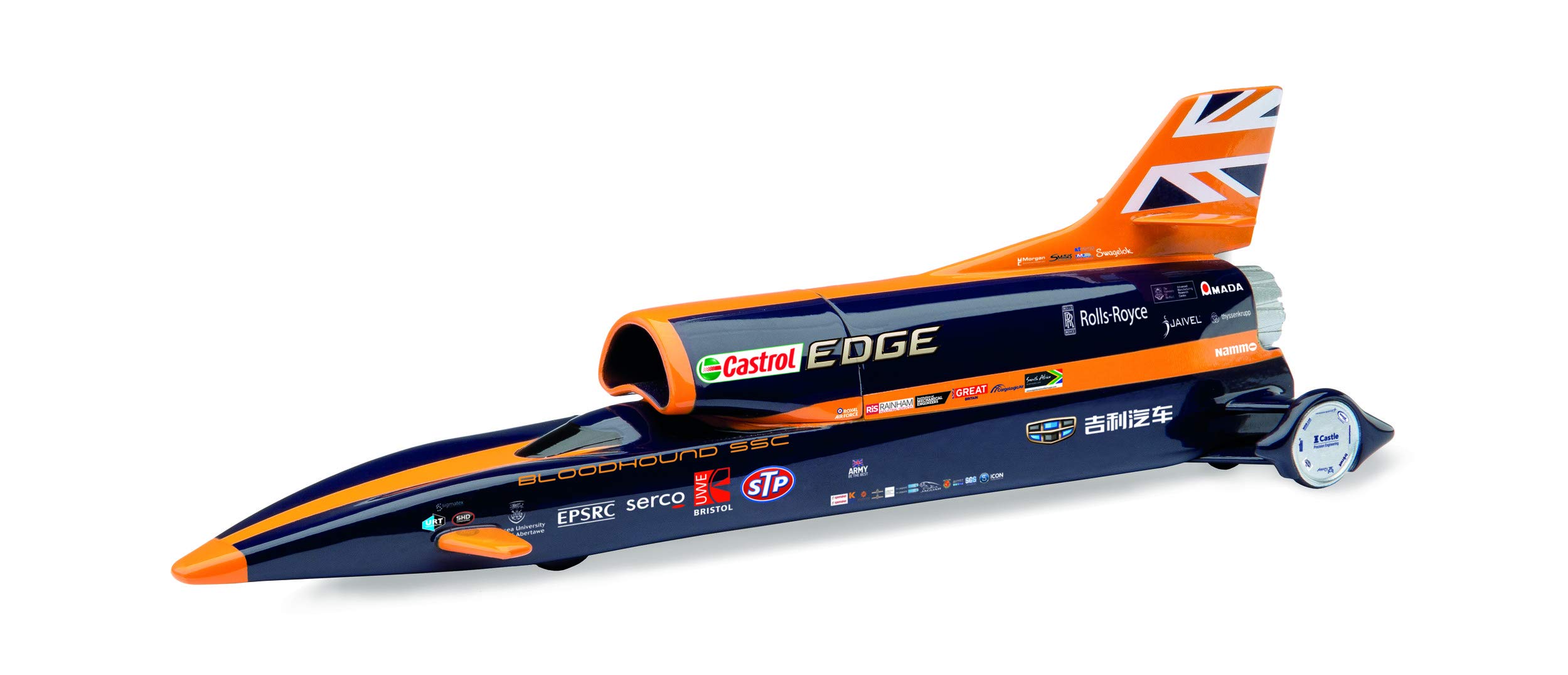 Amazon.com: Corgi TY81002 Bloodhound SSC Reino Unido Display