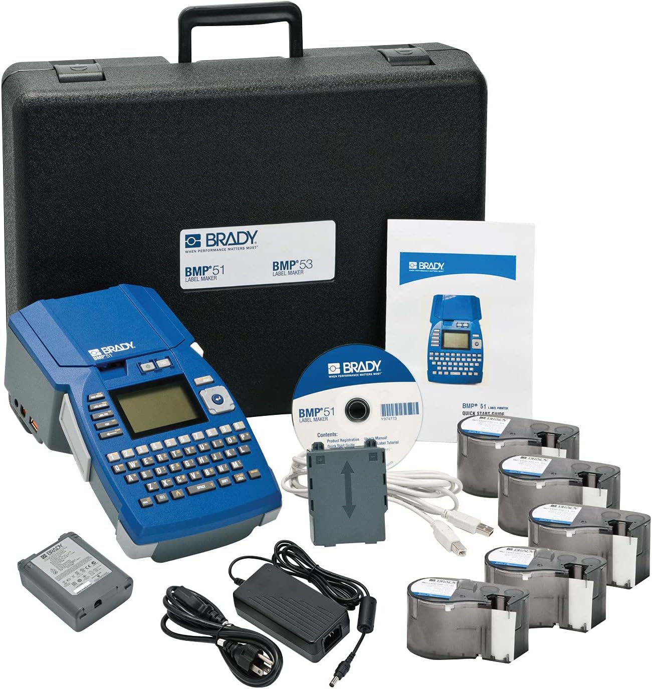BradyBMP51 Label Printer, UK, Electrical Kit
