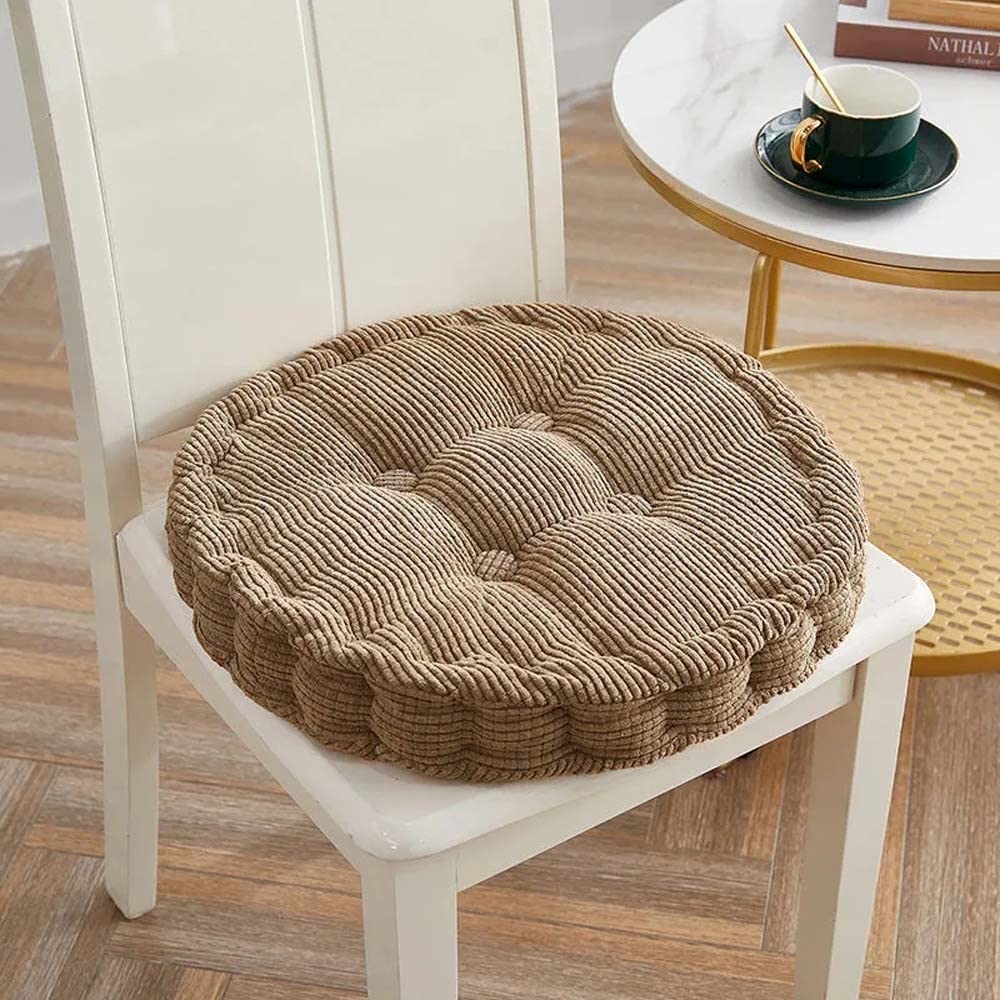 Chair Cushions Round/Square, 40x40cm/50x50cm Thick Dining Kitchen Seat Cushion, Modern Soft Comfort Seat Pads,Breathable Padded Seat Cushions,For Car Garden Office Indoor Outdoor(#124,45x45cm/17.7x17