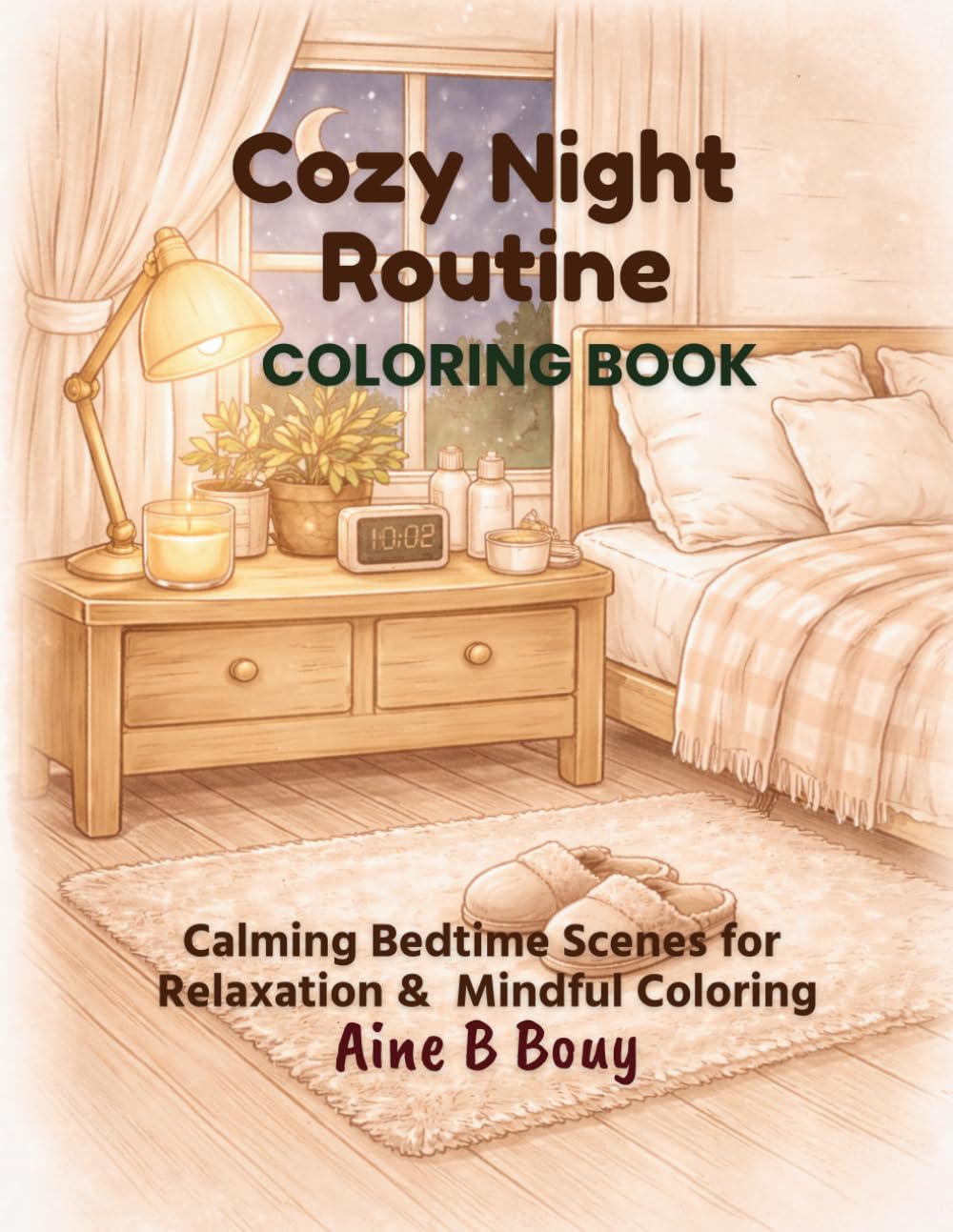 Cozy Night Routine (Cozy Coloring Collection)